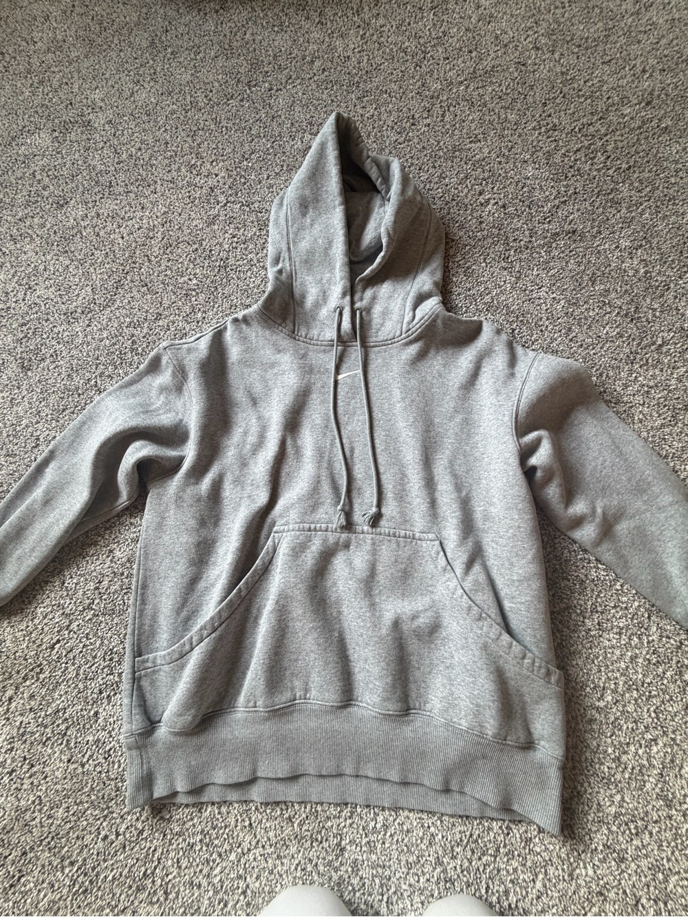 Nike Women's Gray Pullover Hoodie